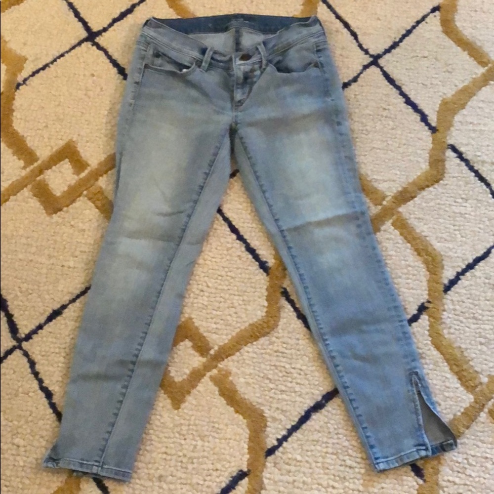 Loft jeans with ankle zip